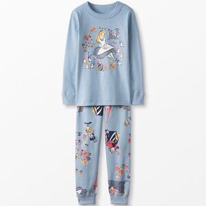 Hanna Andersson Alice In Wonderland US 4 / 100 cm   Long John Organic Cotton